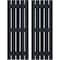 Ekena Millwork Americraft 5-Board, 3 Batten Exterior Real Wood Spaced Board-n-Batten Shutters, ARW401SB519X77OBH, PR ARW401SB519X77OBH - alternate 1